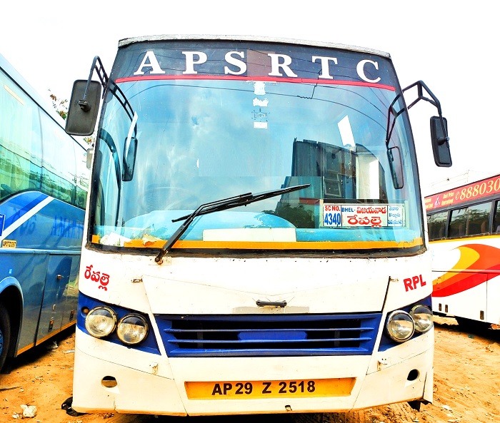 APSRTC-INDRA-AC-Repalle-depot-Bus