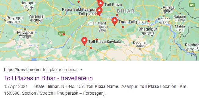 Toll+Plazas+in+Bihar