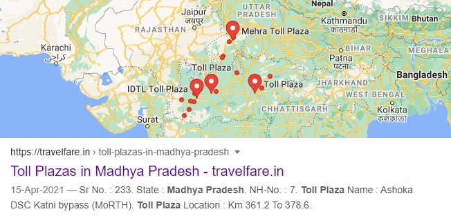 Toll+Plazas+in+Madhya+Pradesh