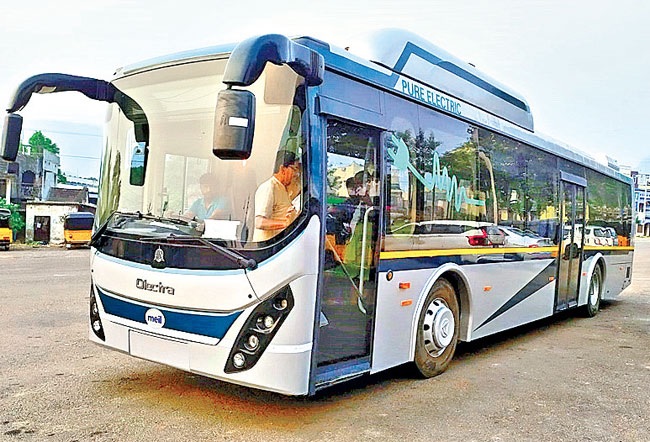 Electric-bus-in-Sinhachalam